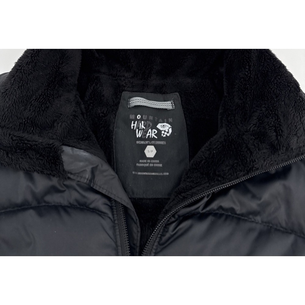 Mountain Hardwear Down Puffer Coat Women S Black Winter Insulated - Picture 7 of 13
